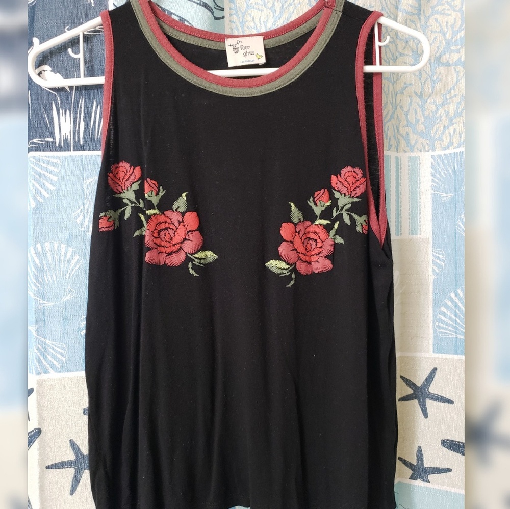 Rose Tank Top